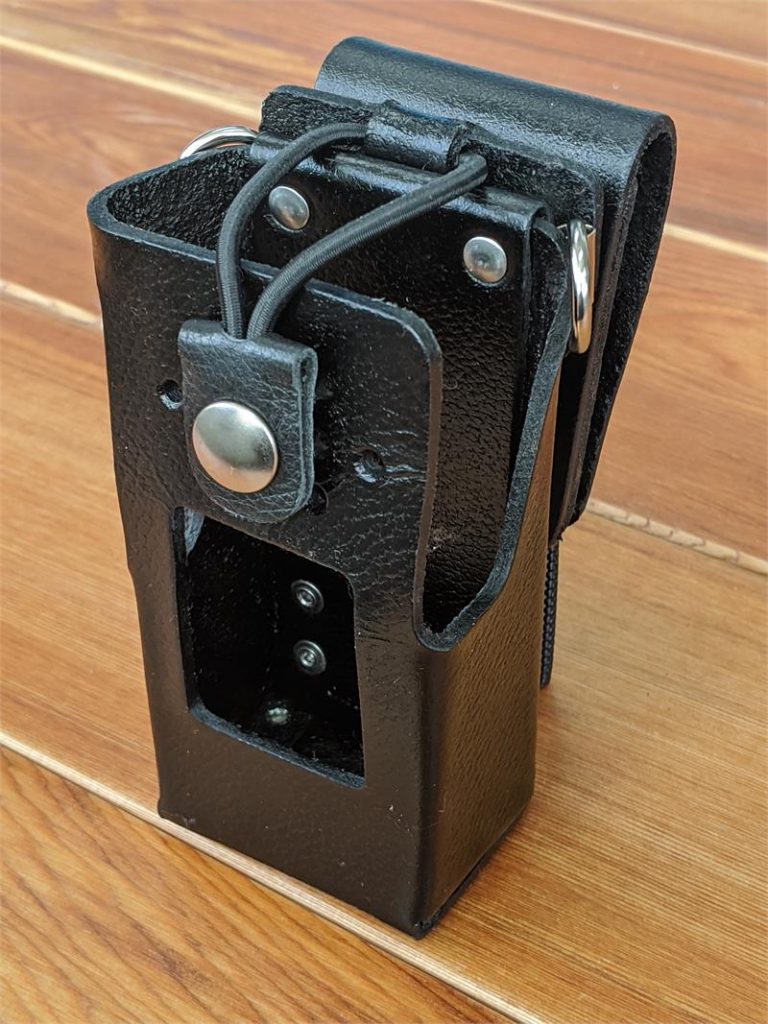 Kenwood NX3200/3220/3300/3320 6Key 57L Leather Case/swivel B/L Drings